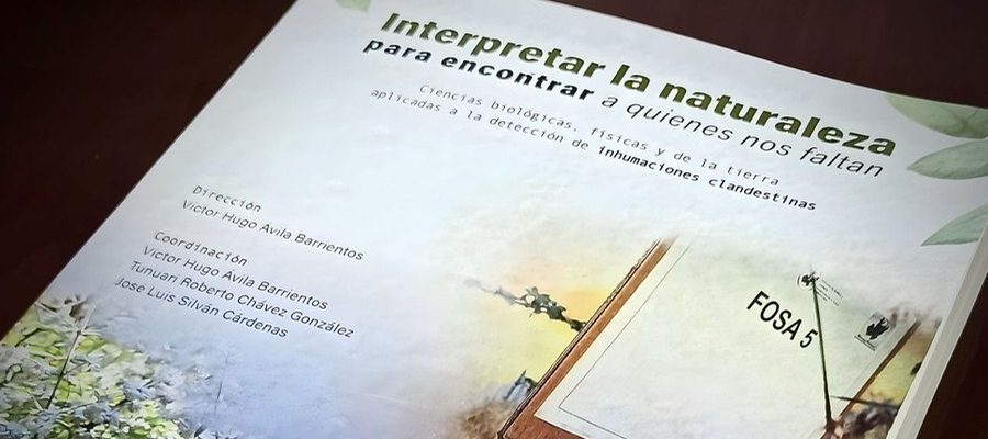 The FOUND book "Interpretar la naturaleza para encontrar a quienes nos faltan"